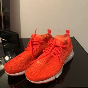 Orange Nike Air Presto Orange Mesh Ultra Flyknit
